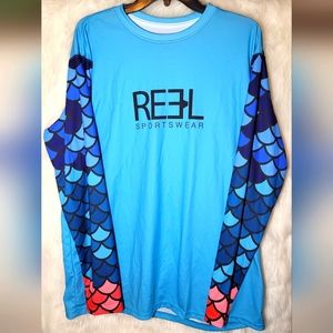 REEL Fishing Mermaid Top